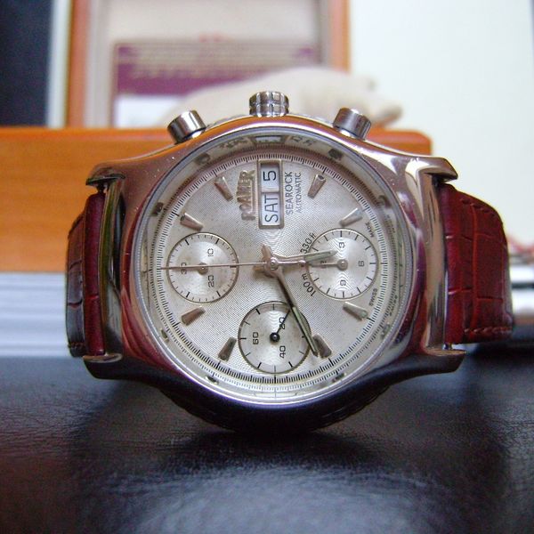 Vintage Roamer Diver Chronograph Automatik good Valjoux 7750