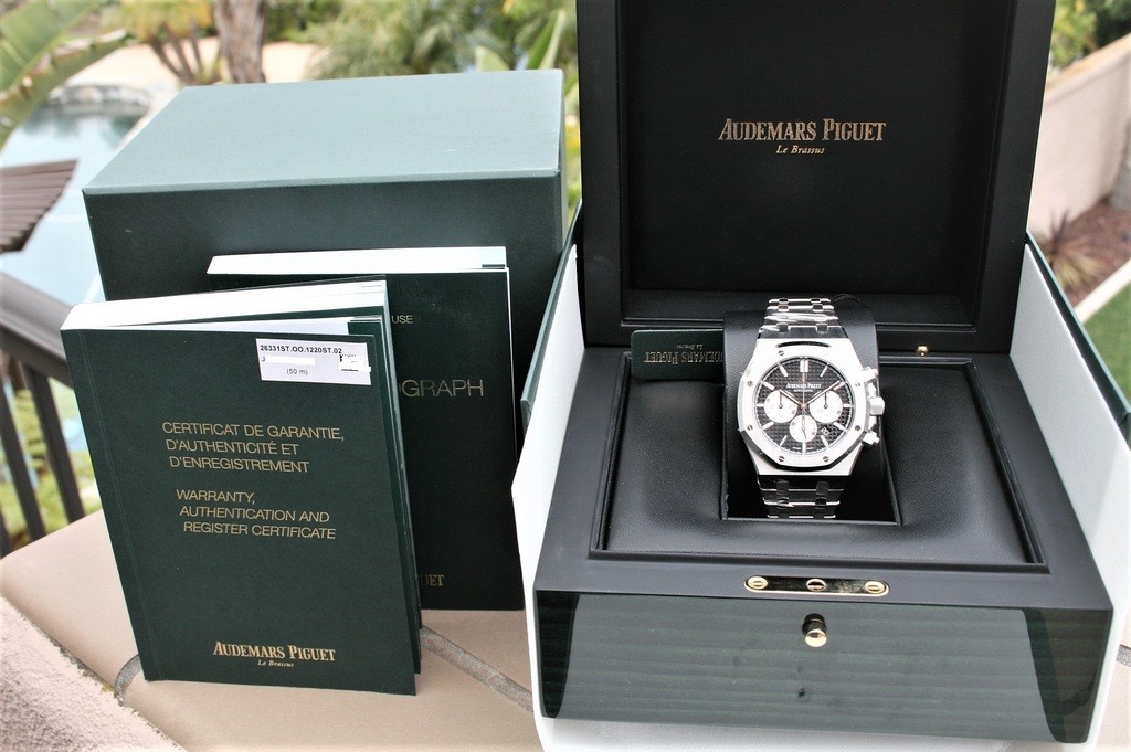 Fs Audemars Piguet Royal Oak Chronograph st Oo 12st 02 Nib Watchcharts