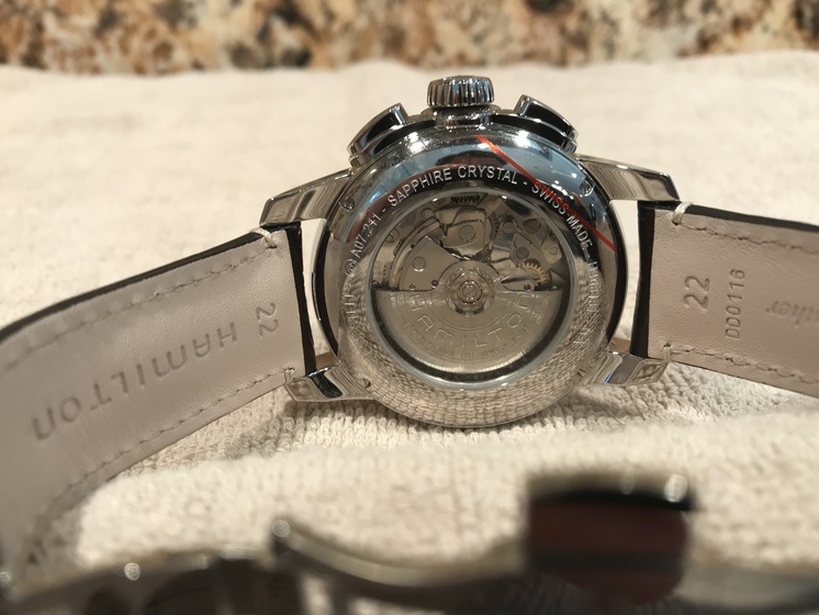 FS Hamilton American Classic Railroad Auto Chrono model H40616555. NEW WatchCharts Marketplace