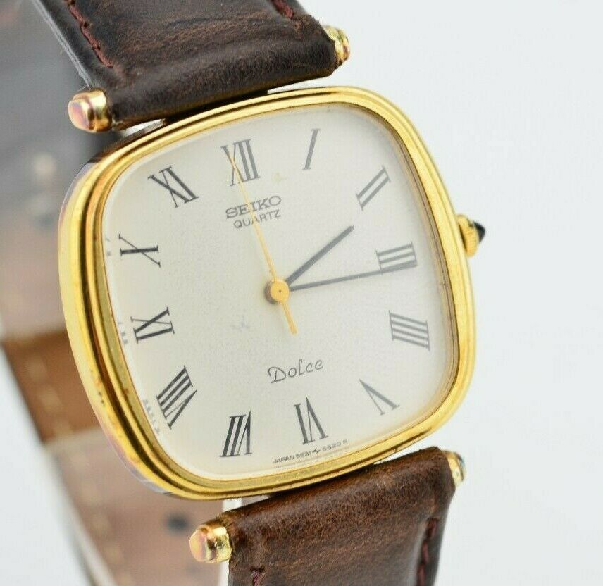 Vintage Seiko Dolce Roman Numerals Quartz Watch 5931-5400 JDM G188/8.4 |  WatchCharts Marketplace