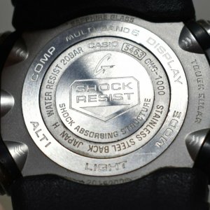 Casio G-SHOCK Mudmaster GWG-1000 5463 Japan Triple Sensor Watch