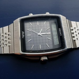 【稼働・電池交換済】SEIKO Silverwave H557-513A ハイブリッドH557-5100の電池交換修理