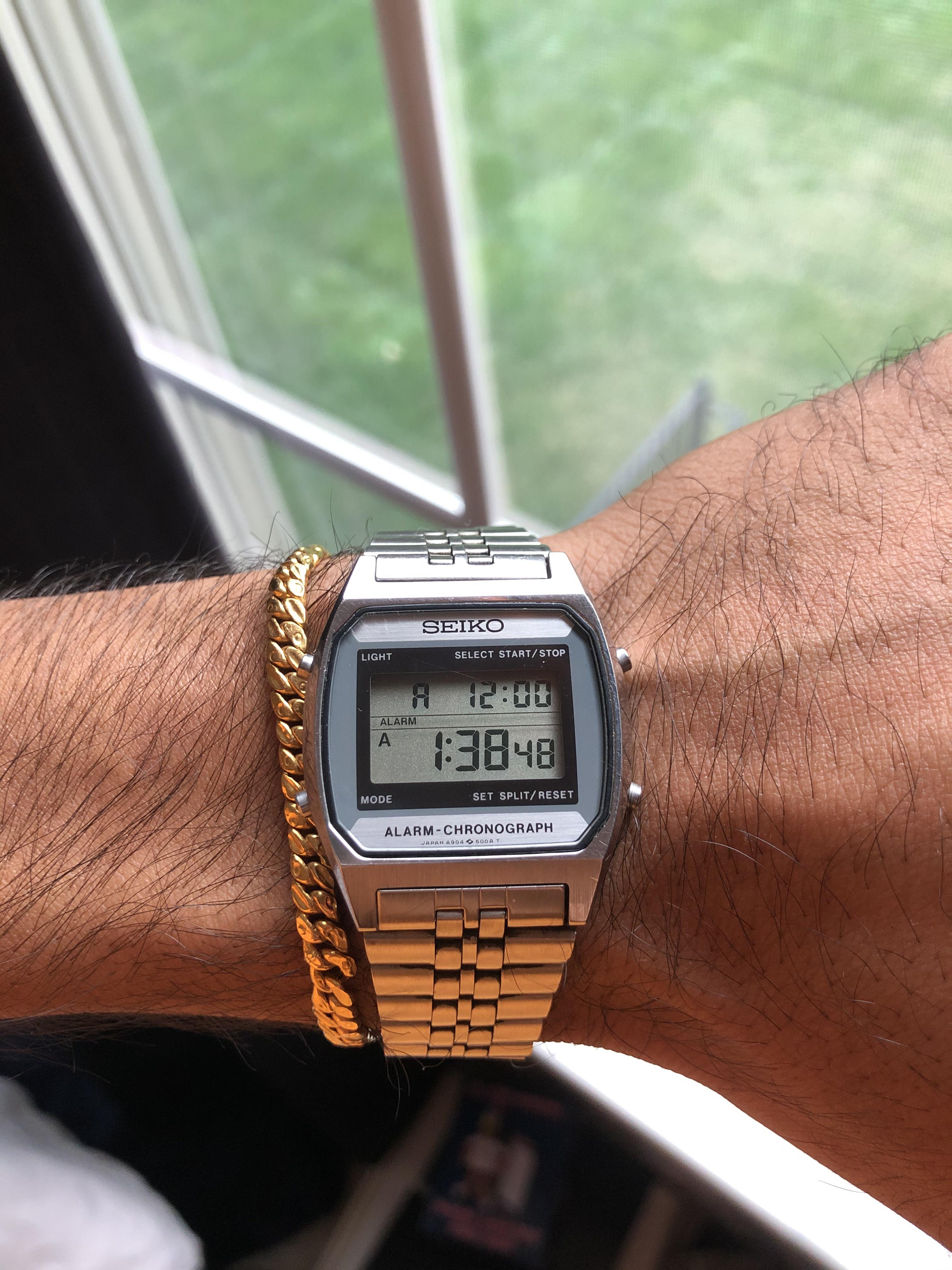 WTS] 1995 Seiko A904-5000 Alarm-Chronograph Watch  display picture 1