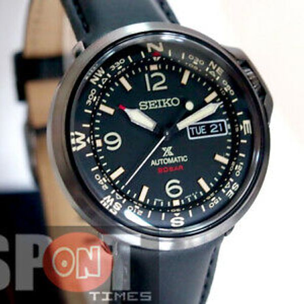Seiko Prospex Automatic Field Leather Strap Men's Watch SRPD35K1 |  WatchCharts