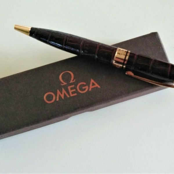 Wie Bekomme Ich Kugelschreiber Aus Leder OMEGA Kugelschreiber Leder rosegoldfarben | WatchCharts