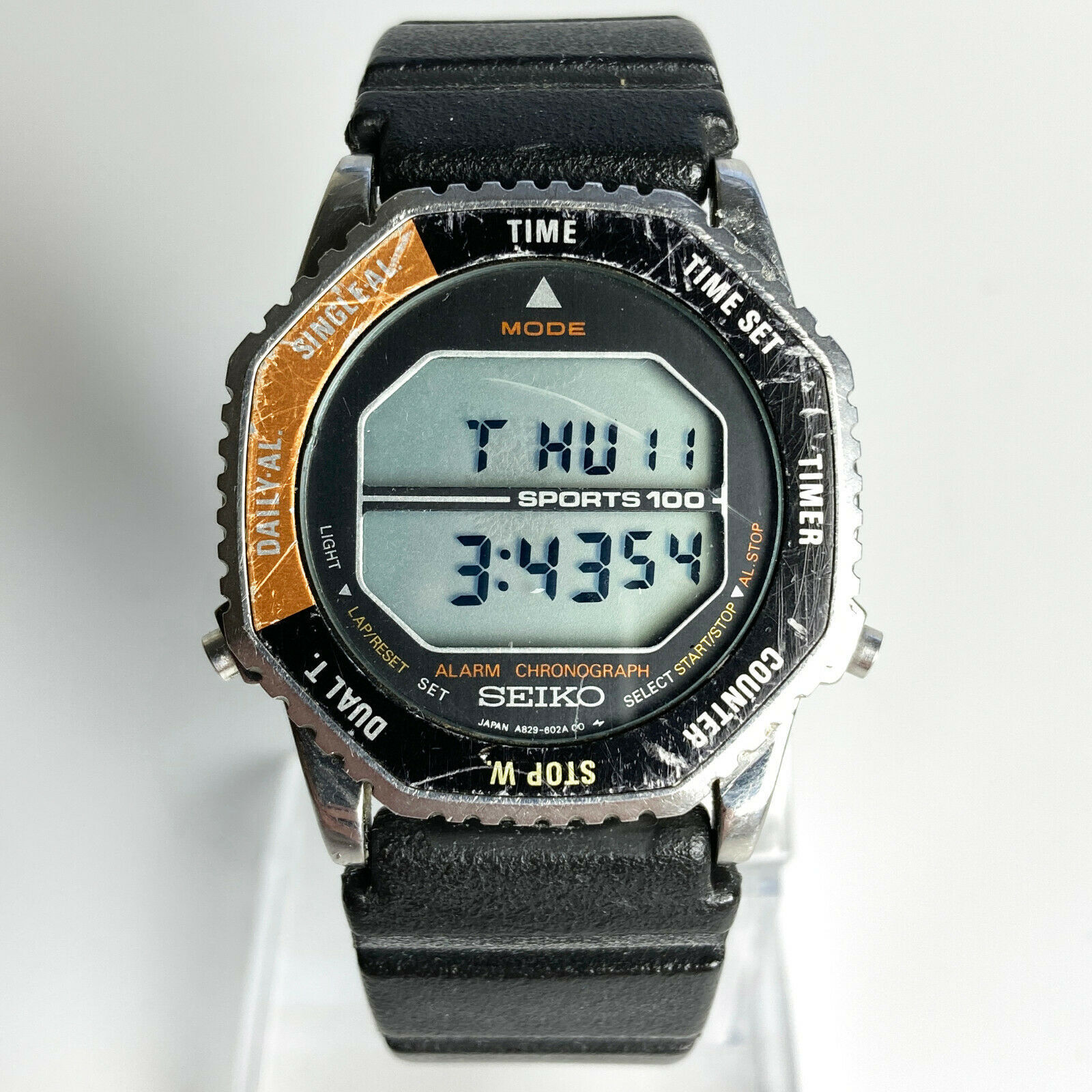 Vintage 1980's SEIKO A829-6029 Watch NASA astronaut space digital LCD  Rotocall | WatchCharts
