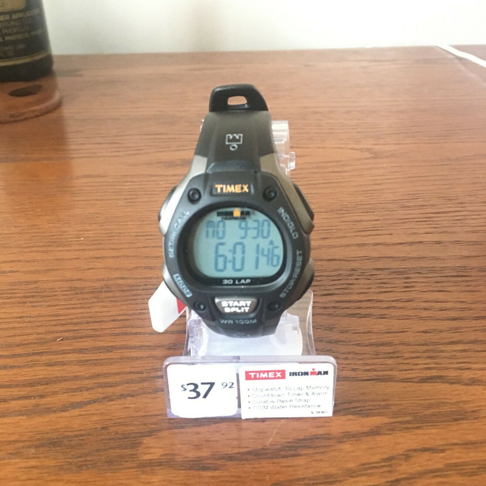 timex men's t5e901 ironman classic 30 resin strap watch