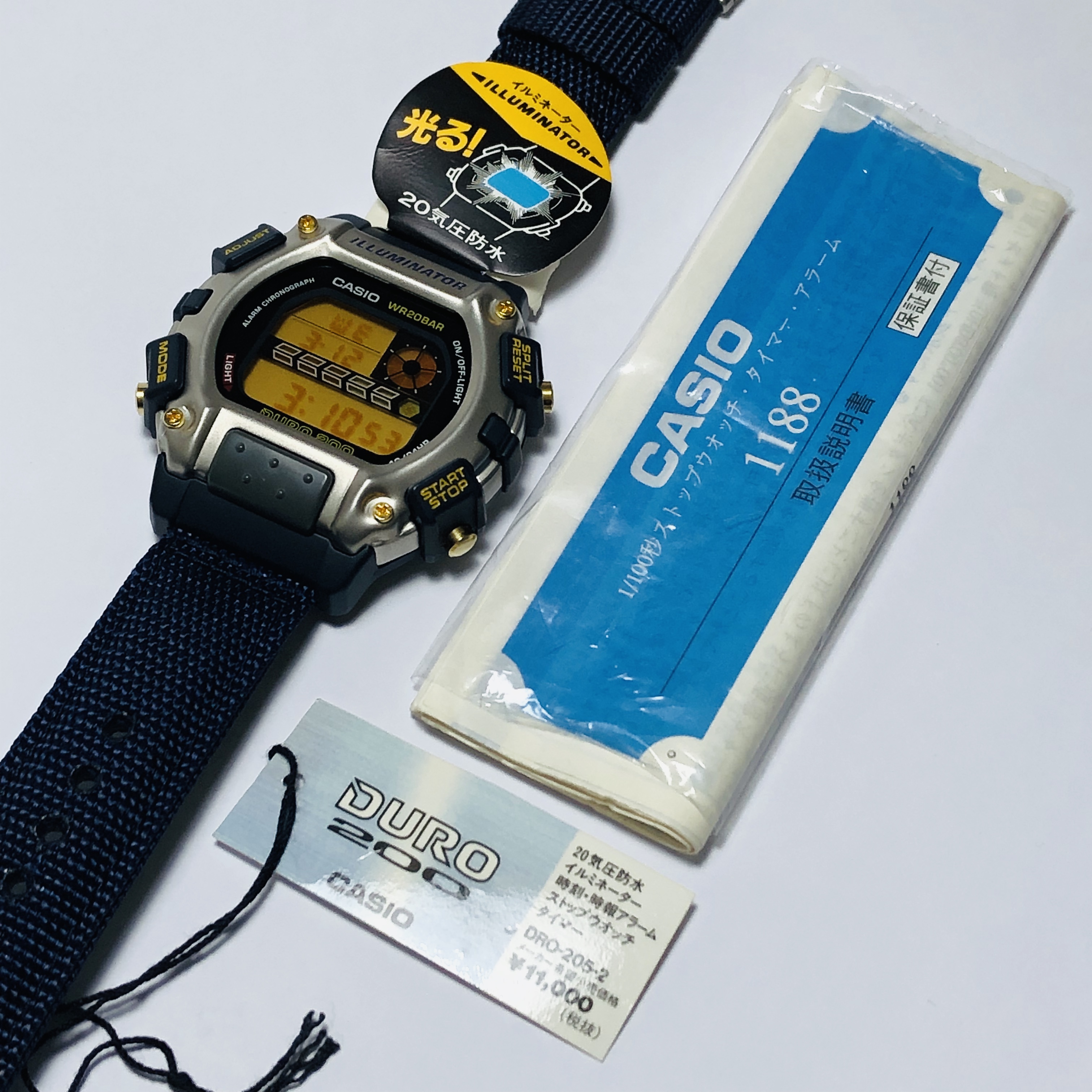 FS: Vintage Casio DURO 200 Series DRO-205 ILLUMINATOR Module