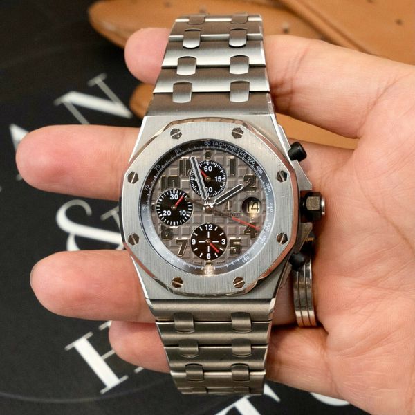 Audemars Piguet Royal Oak Offshore Chrono AP ROO Titanium 26170TI.OO ...