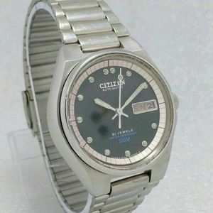 Rare Vintage Citizen Gn 4w S 51 52 Automatic Movement Japan Made Watch Watchcharts