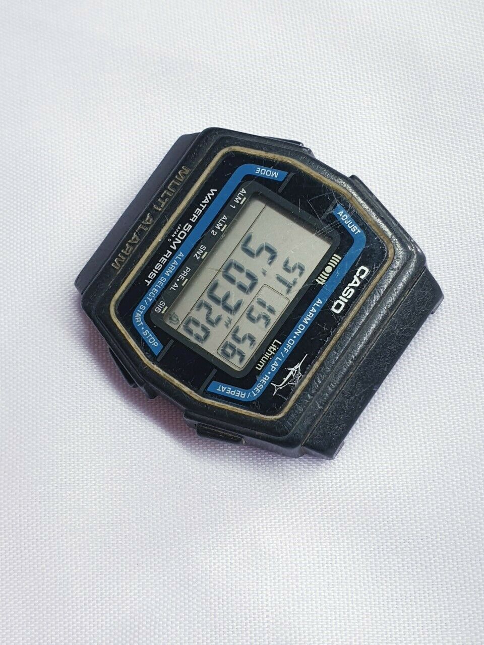 E233 【希少・ジャンク】CASIO W-25 カジキ マーリン 181 Casio Marlin Mod.181 W-25 Japan Digital Watch | WatchCharts