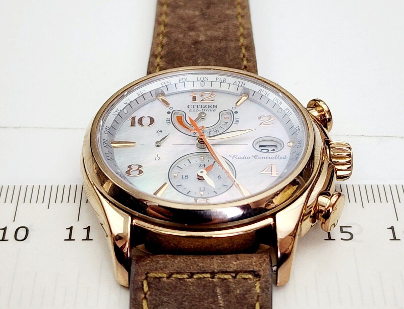 Unisex SOLAR RADIO CONTROLLED Watch CITIZEN Eco-Drive Unisex SOLAR RADIO CONTROLLED Watch CITIZEN Eco-Drive
