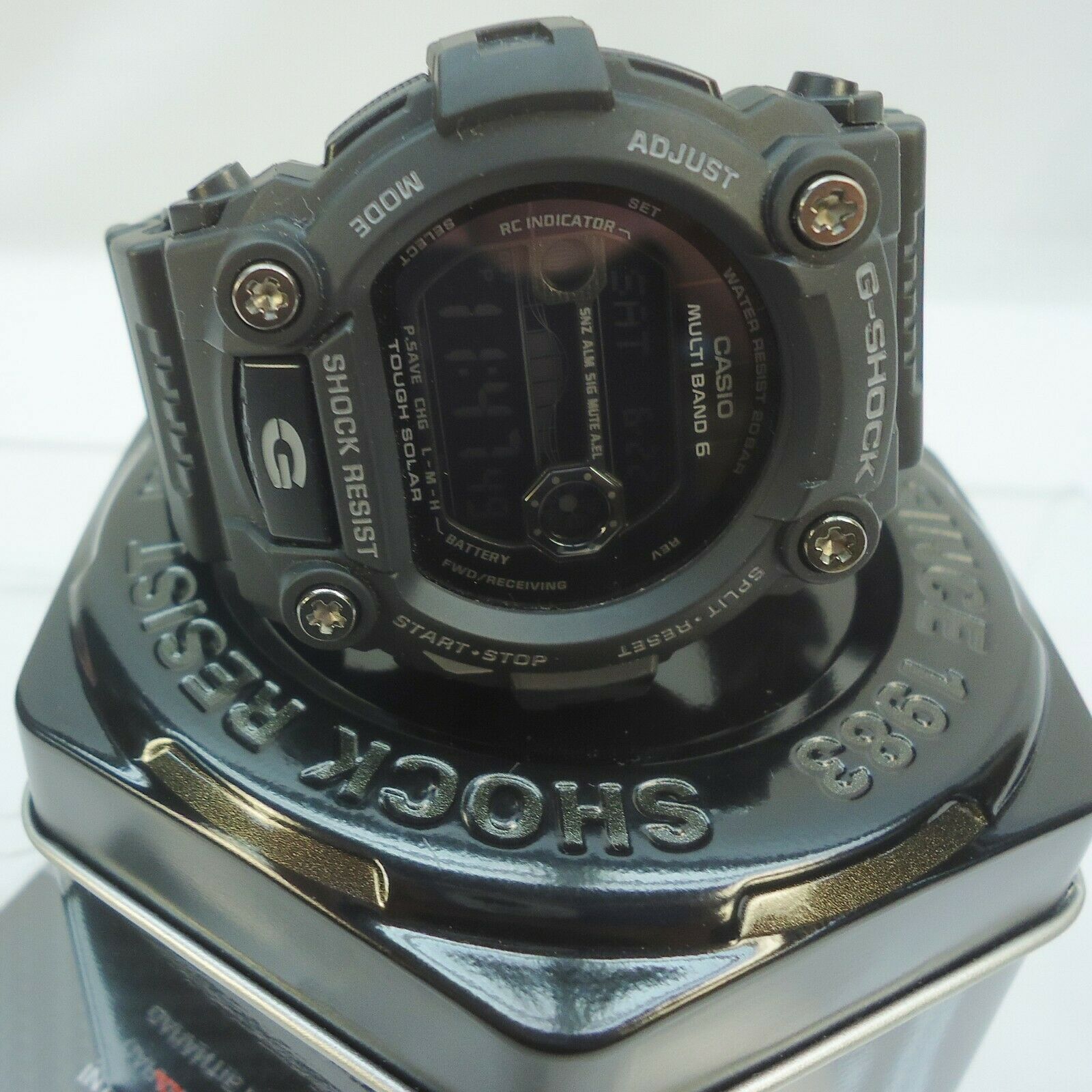 Casio G Shock Gw 7900b 1 30 Tide Watch Tough Solar Multi Band Watchcharts