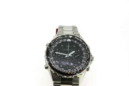 Seiko Quartz SEH005J Uhr Alarm Chronograph Calendar Sport Vintage