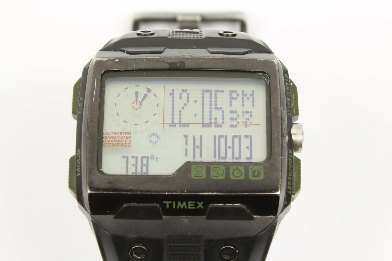 Timex Expedition WS4 Multi-Function Watch Barometer Altimeter Compass ...