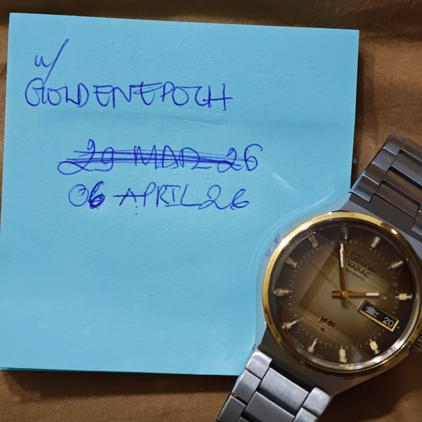 WTS] King Seiko Vanac 5626-7220 Brown Linen Dial | June 1976