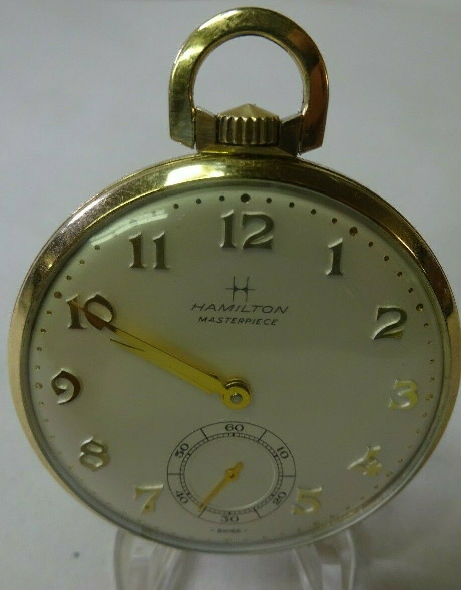 Hamilton masterpiece pocket on sale watch