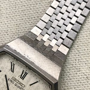 WTS] Seiko King Quartz 9722-5000 Double Quartz Texture Case and