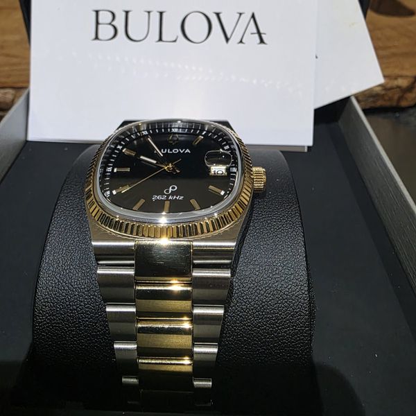 Bulova 98B458 SUPER SEVILLE - Rare black dial | WatchCharts Marketplace