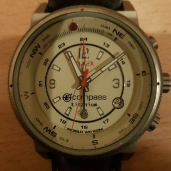 timex compass titanium