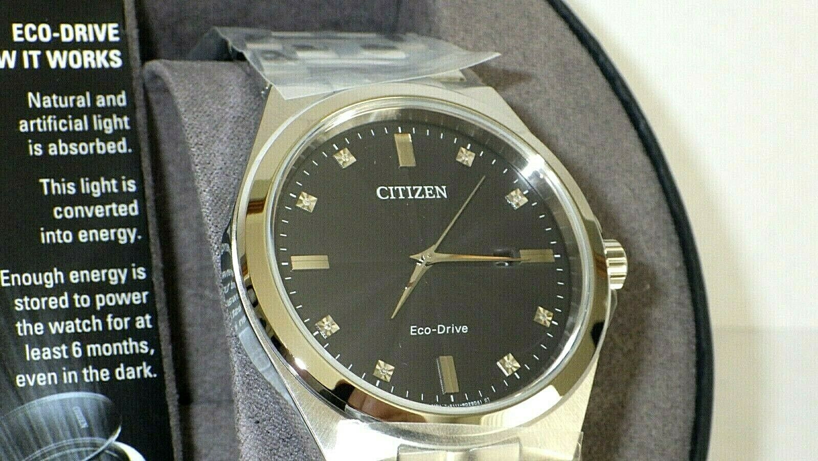 Citizen Eco-Drive Corso BM7510-57H Men´s 42mm Diamond Accent S