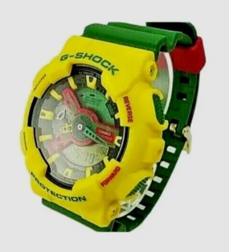 CASIO G-SHOCK 5146 Men's RASTAFARIAN Limited Edition Reggae Colors