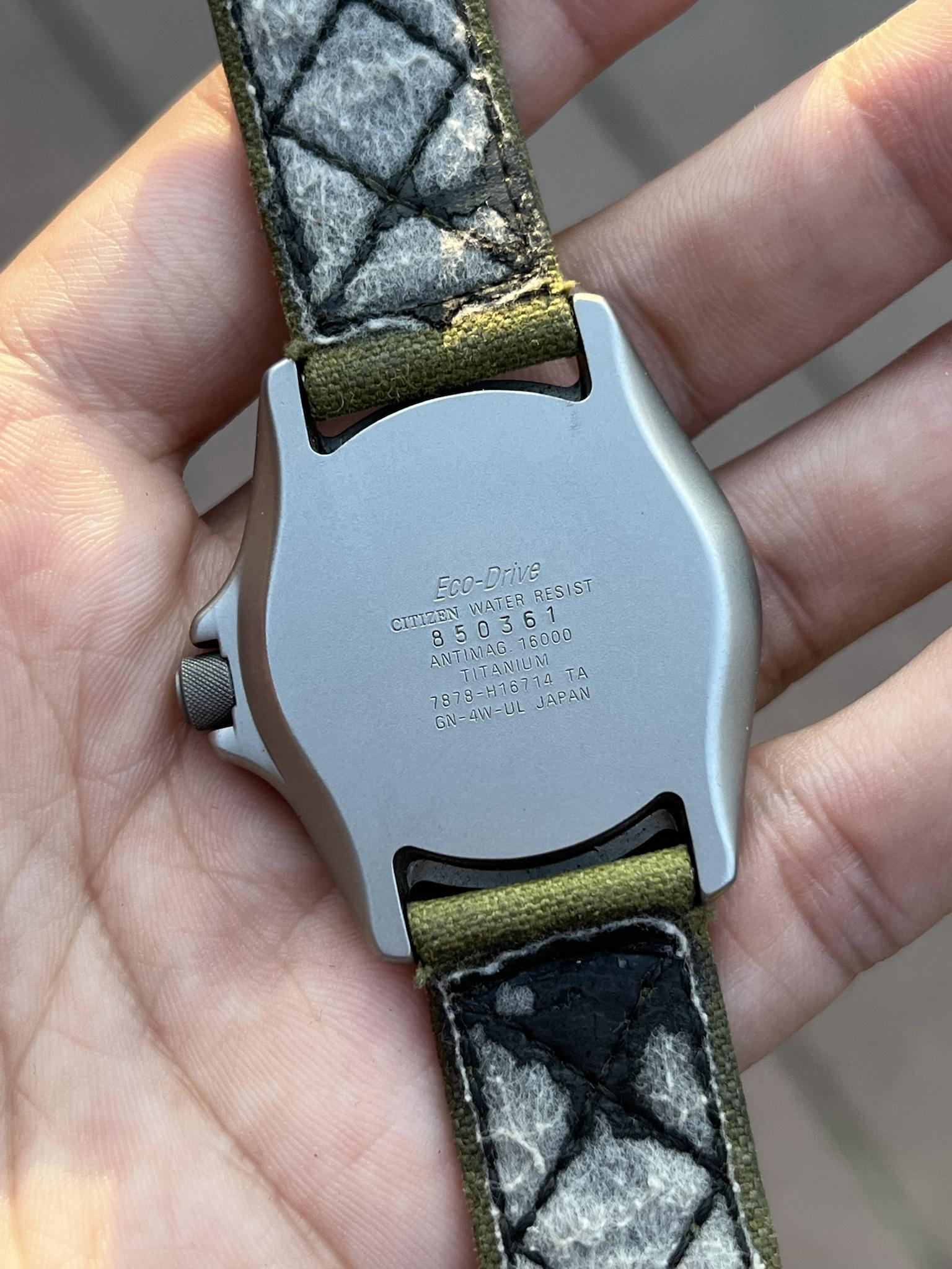 WTS] Citizen Promaster 7878-H16714 Eco-Drive Titanium