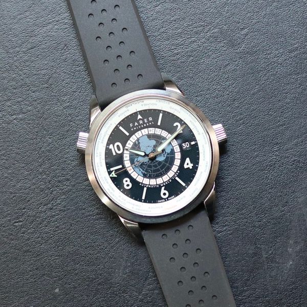 Farer World Timer Roche Overseas Direct Import Watchcharts Marketplace