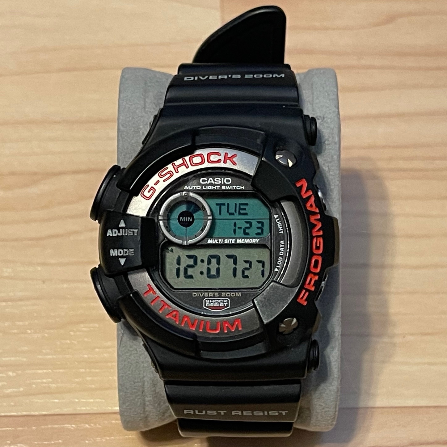 G-Shock Frogman DW-9900 完動品 ベゼル・ベルト交換済 - 腕時計(デジタル)
