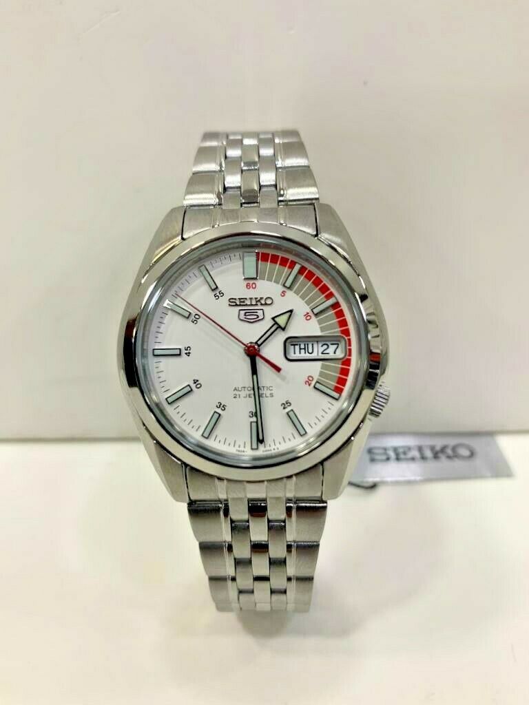 Seiko Reloj Analógico Autoático para Hobre con Correa de Acero