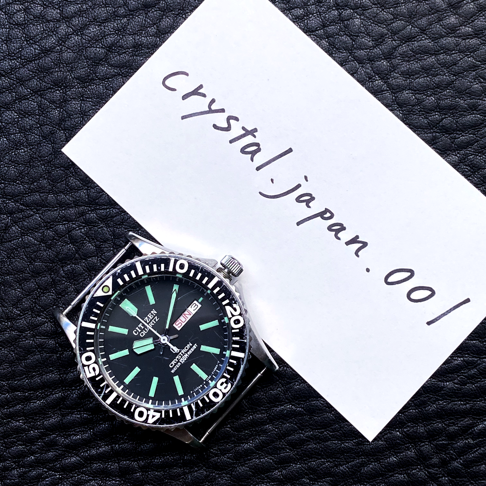 CITIZEN CRYSTRON 4-212452 Y (Variant of 4-732308TA) GN-4-S QUARTZ