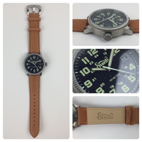 Szanto military best sale field watch