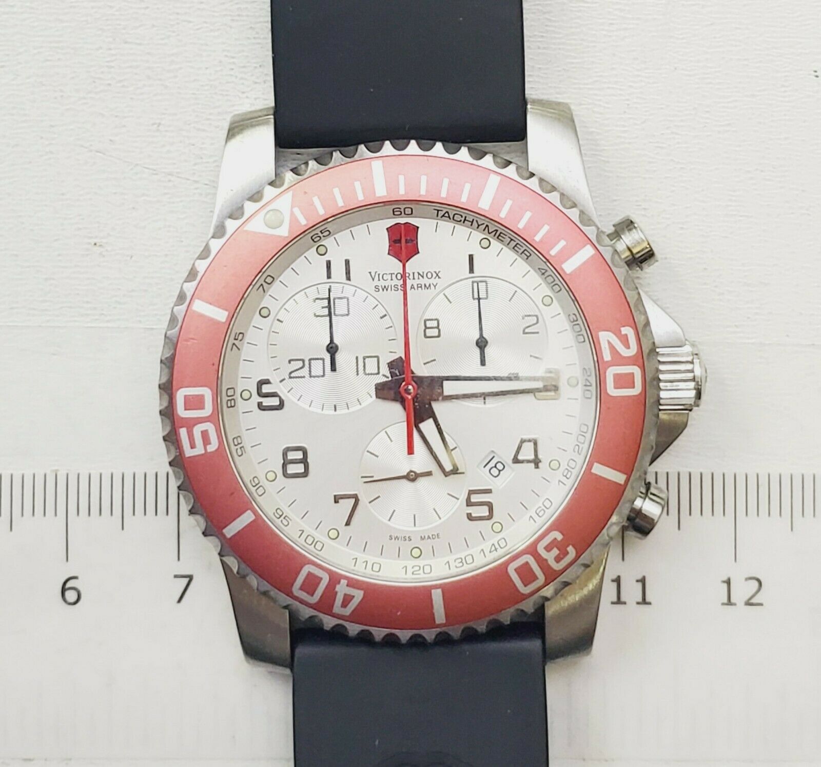 UNIQUE Men's SWISS CHRONOGRAPH Watch VICTORINOX SWISS ARMY
