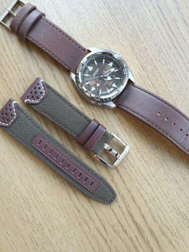 Perfect Condition Seiko SUN061P1 Kinetic GMT 5M85-0AE0 Men's Watch