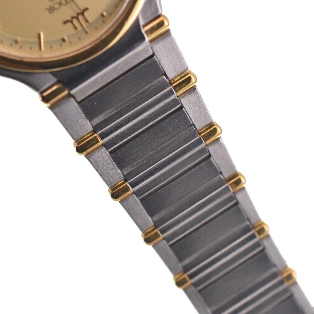 SEIKO CREDOR 9571-7000 Stainless Steel/Gold Plated Quartz Men's