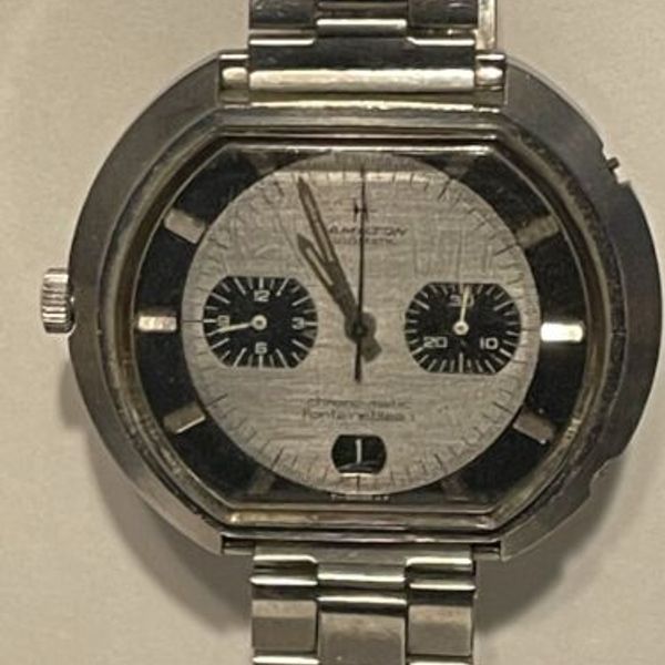 Vintage 1970 Hamilton Chronomatic Fontainebleau WatchCharts Marketplace