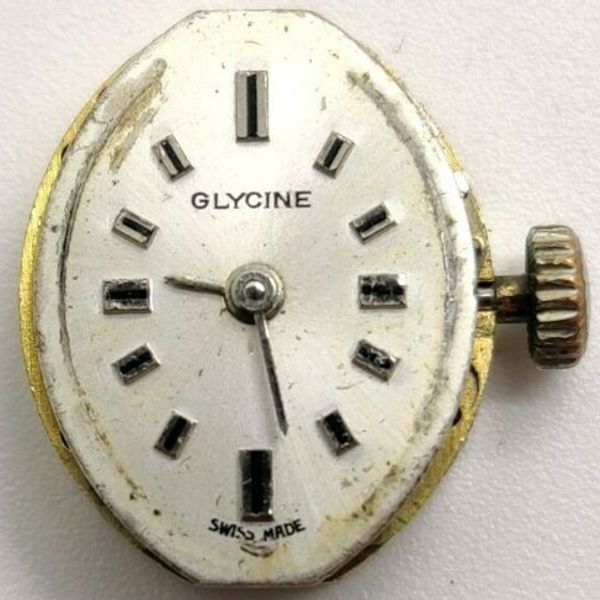 Vintage Glycine AS 1677 17 jewel watch movement running WatchCharts