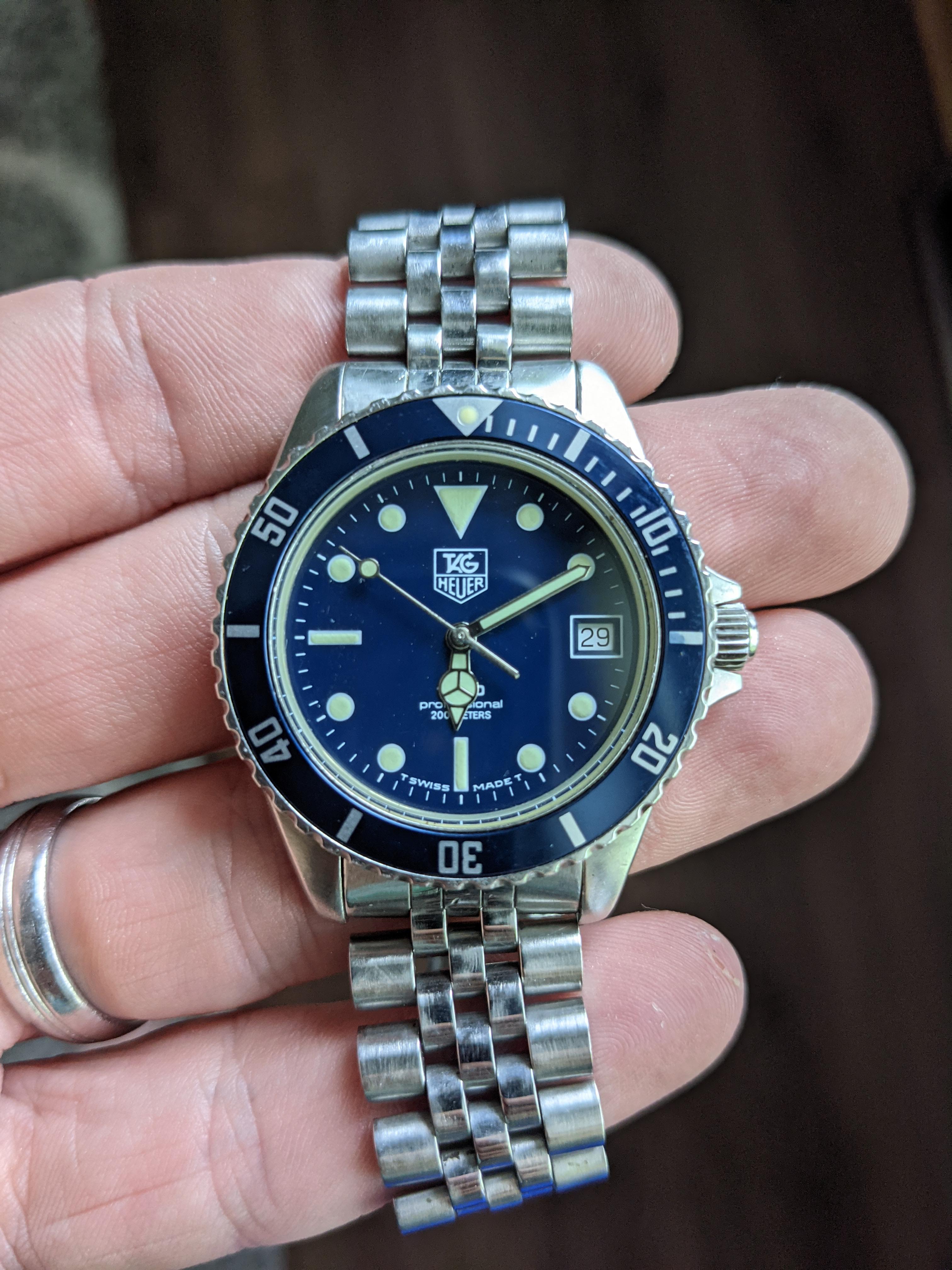 WTS] Tag Heuer Professional 980.613n/1 [$699] | WatchCharts