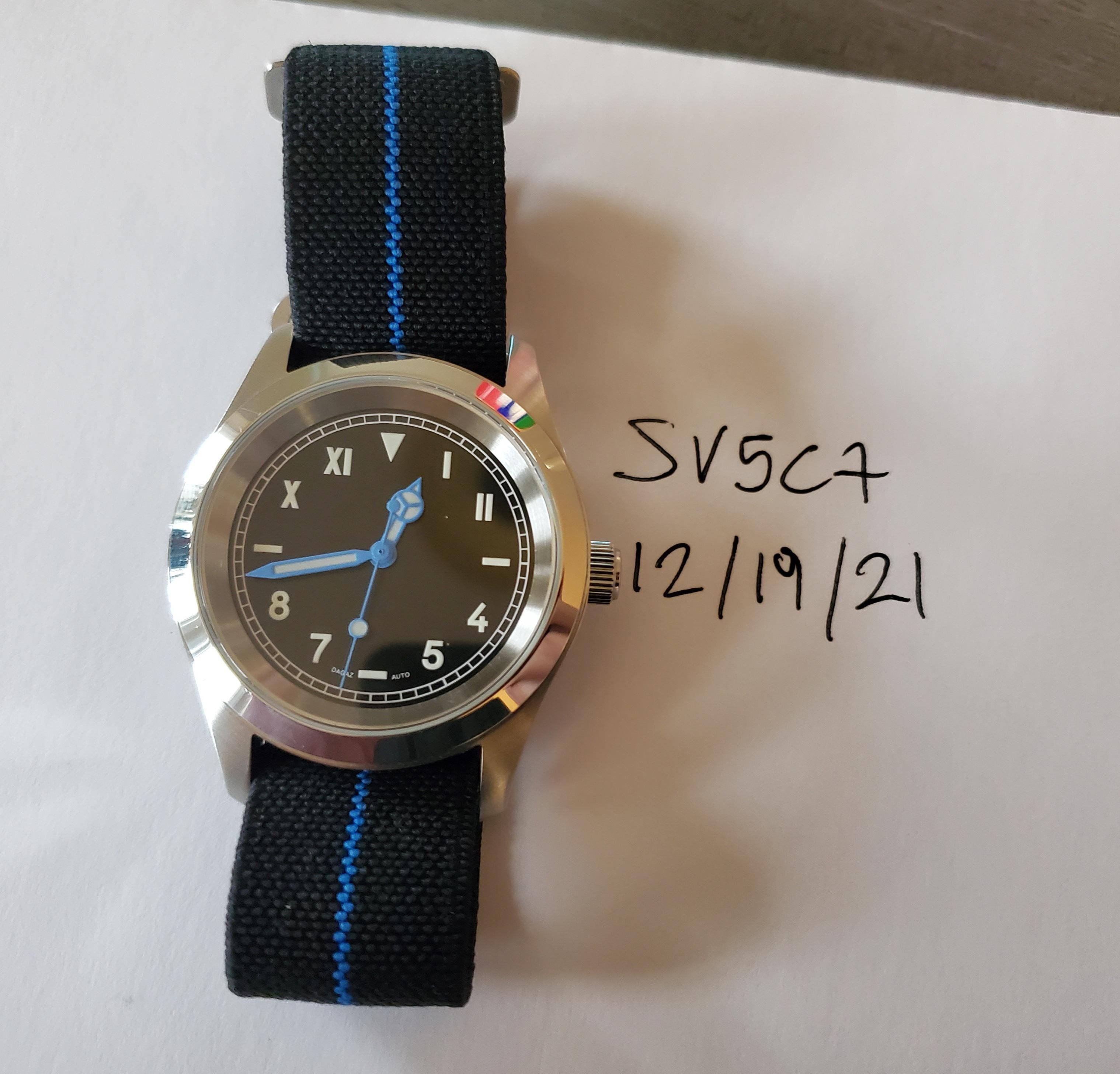 WTS] Custom California, 38mm Namoki Case Sapphire Dagaz Dial NH35 