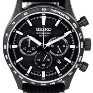 Seiko Classic NEW Marketplace Chronograph WatchCharts Watch | SSB417P1