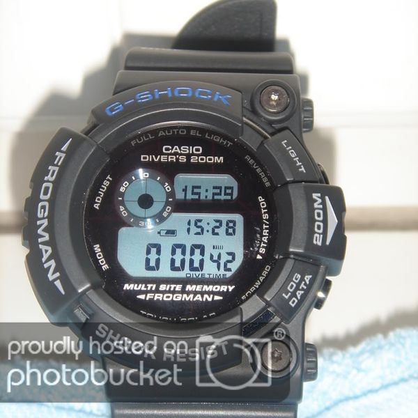 FS: CASIO g-shock gw-225c masterblue frogman, mint! | WatchCharts ...