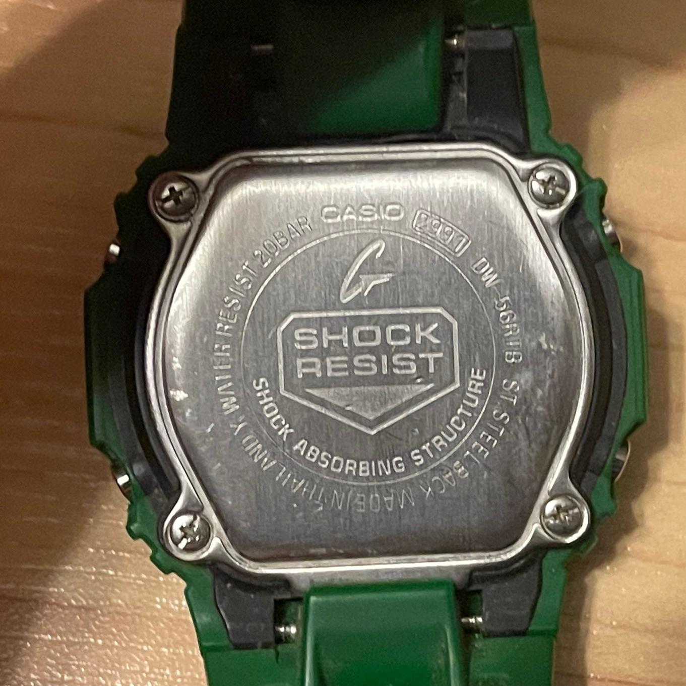 WTS] Casio G-Shock DW-56RTB-3 Referee Timers Square Rare Green 