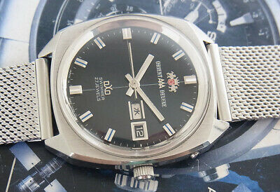 RARE VINTAGE ORIENT AAA DELUXE SWIMMER AUTOMATIC 27 JEWELS JAPAN WATCH |  WatchCharts Marketplace