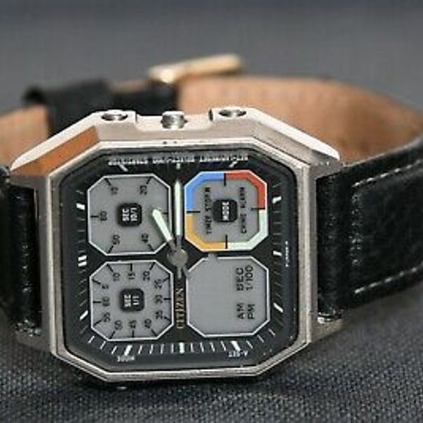 オメックス 時計 CITIZEN 8947 2 JEWELS UNADJUSTED ANA-DIGITAL ANALOG DIGITAL
