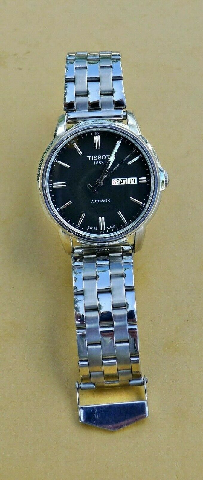 AUTHENTIC MEN S TISSOT AUTOMATIC 111 25 JEWEL WATCH T0654301105100