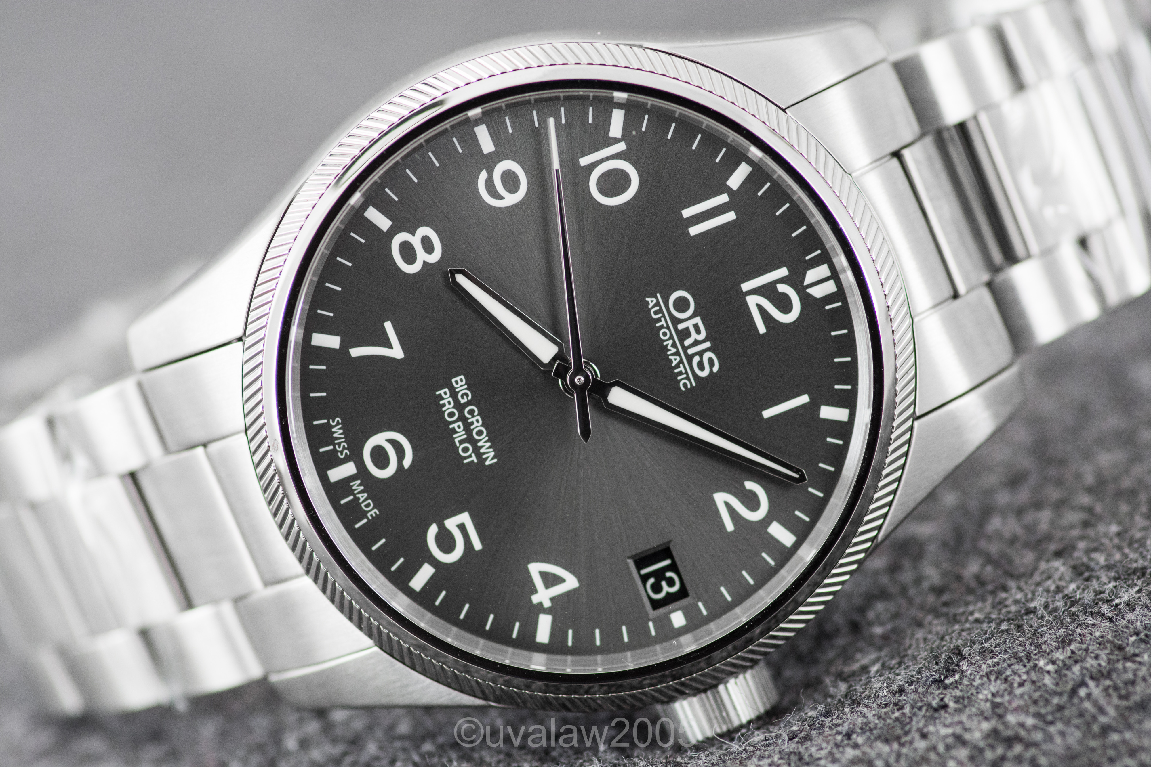 Oris big discount crown propilot bracelet