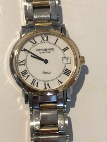 Raymond Weil Saxo 9520 Two Tone Plated Steel Quartz Unisex