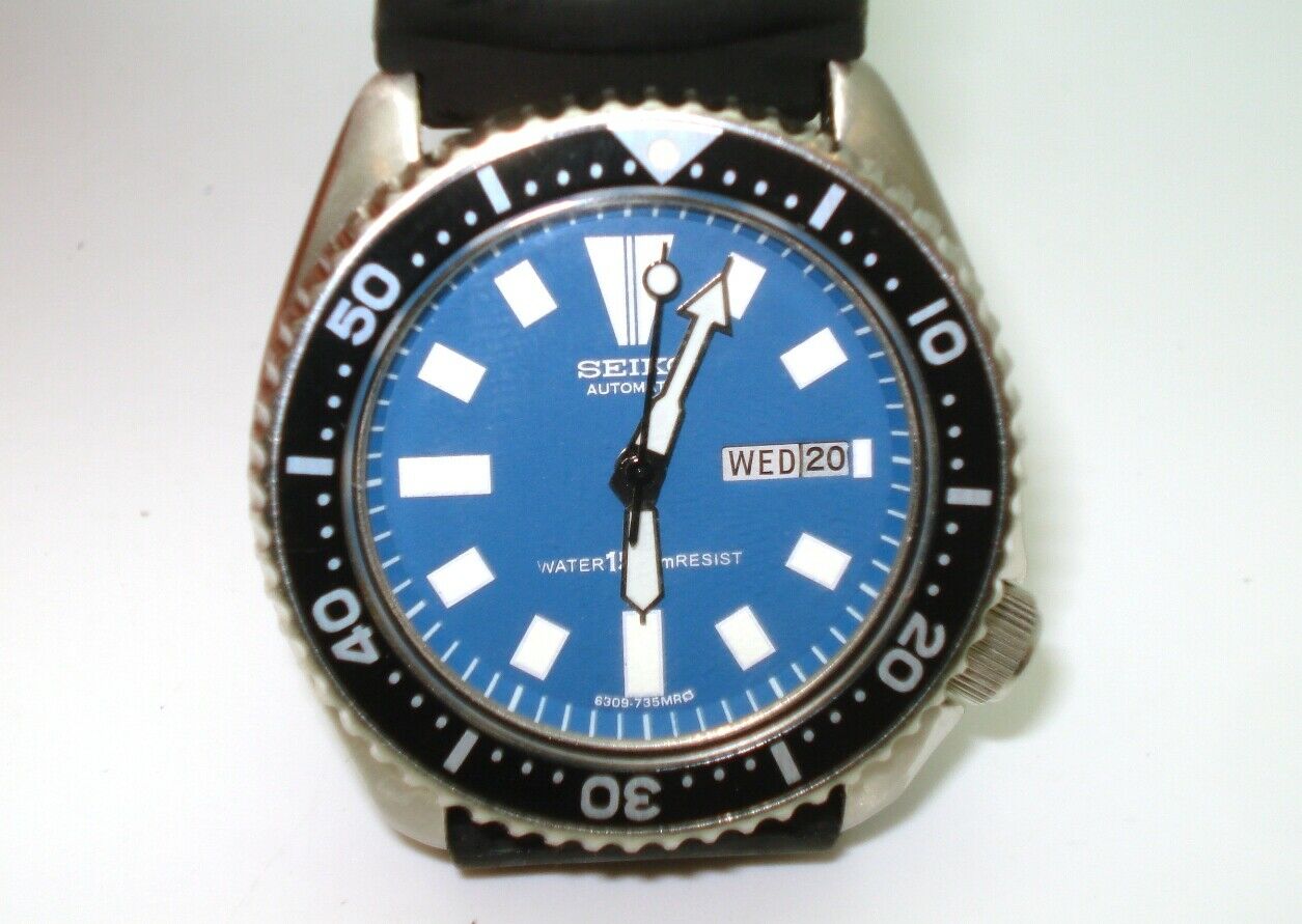 SEIKO 1985 TURTLE 150 METER DIVE WATCH 6309 735MR