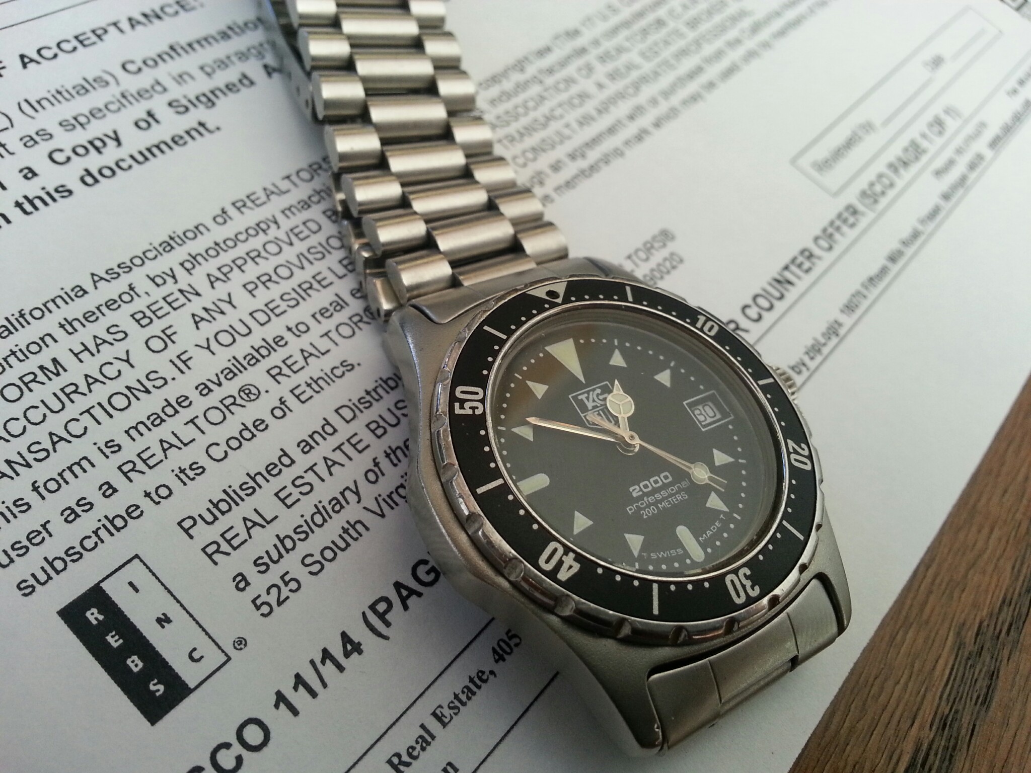 WTT] Tag Heuer SS 2000 series professional 973 013 | WatchCharts 