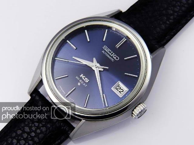 king seiko blue dial